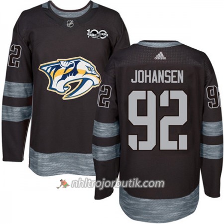 Män Ishockey Nashville Predators Tröja Ryan Johansen 92 1917-2017 100th Anniversary Adidas Svart Authentic Män Ishockey Nashville Predators Tröja Ryan Johansen 92 1917-2017 100th Anniversary Adidas Svart Authentic